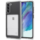 Spigen Samsung Galaxy S21 FE Skal Crystal Slot Crystal Clear