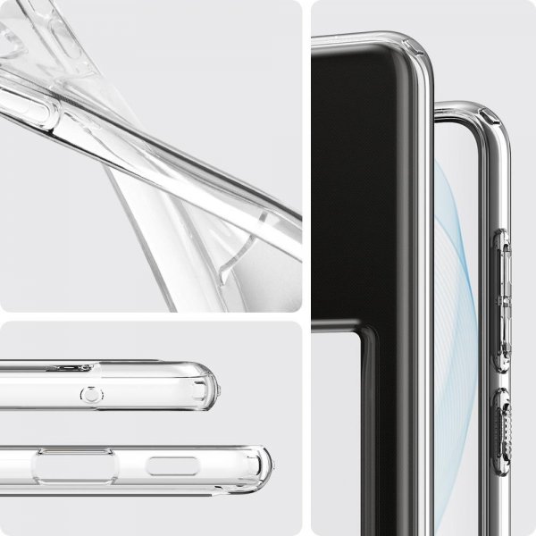 Spigen Samsung Galaxy S21 FE Skal Crystal Slot Crystal Clear