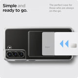 Spigen Samsung Galaxy S21 FE Skal Crystal Slot Crystal Clear