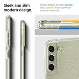 Spigen Samsung Galaxy S21 FE Skal Liquid Crystal Glitter Crystal Quartz