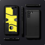 Spigen Samsung Galaxy S21 FE Skal Tough Armor Svart