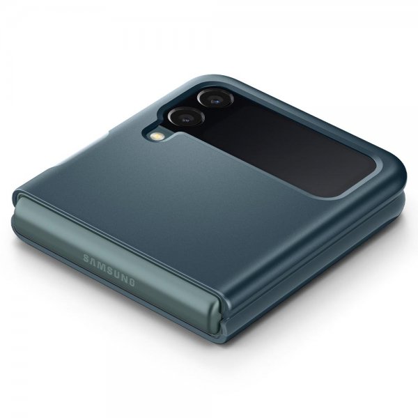 Spigen Samsung Galaxy Z Flip 3 Skal Thin Fit Shiny Green