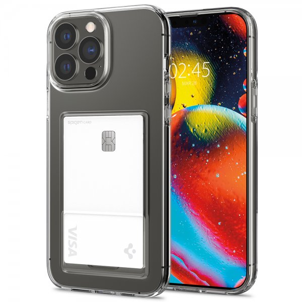 Spigen iPhone 13 Pro Skal Crystal Slot Crystal Clear