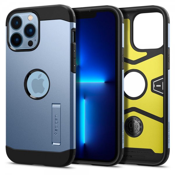 Spigen iPhone 13 Pro Skal Tough Armor Sierra Blue