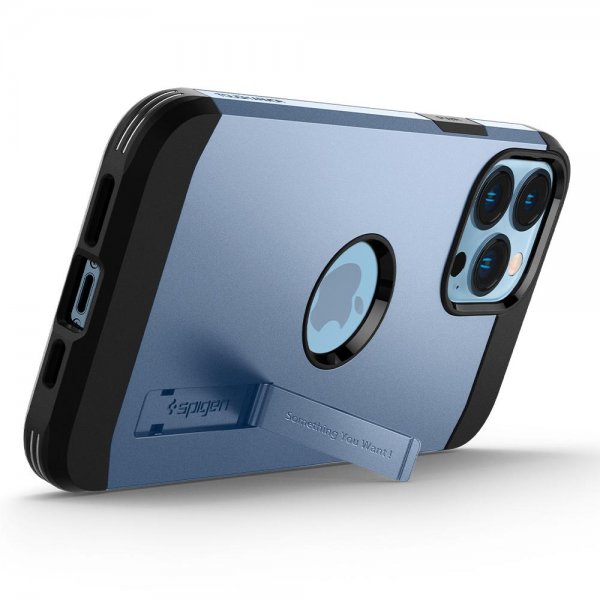 Spigen iPhone 13 Pro Skal Tough Armor Sierra Blue