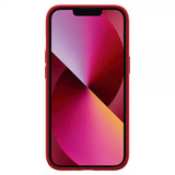 Spigen iPhone 13 Skal Silicone Fit Röd
