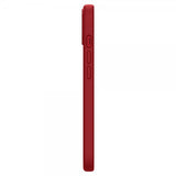Spigen iPhone 13 Skal Silicone Fit Röd