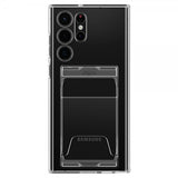 Spigen Samsung Galaxy S22 Ultra Skal Crystal Slot Dual Crystal Clear