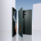 Spigen Samsung Galaxy S22 Ultra Skal AirSkin Abyss Green