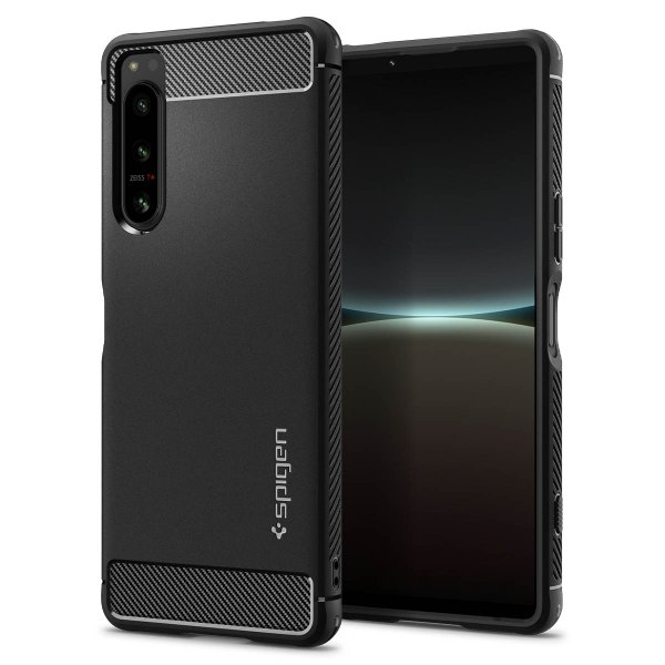 Spigen Sony Xperia 5 IV Skal Rugged Armor Matte Black