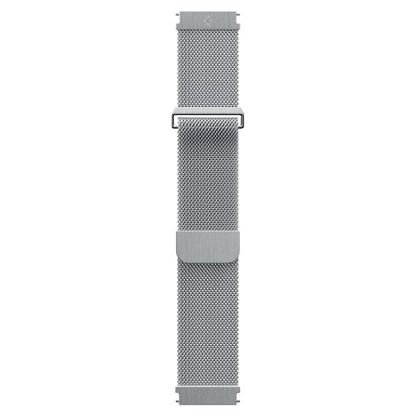 Spigen Apple Watch 45mm Skal med Armband Metal Fit Pro Silver