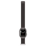 Spigen Apple Watch 45mm Skal med Armband Metal Fit Pro Graphite