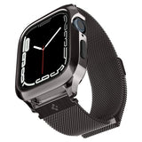 Spigen Apple Watch 40mm Skal med Armband Metal Fit Pro Graphite