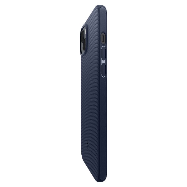 Spigen iPhone 14 Plus Skal Mag Armor MagFit Navy Blue