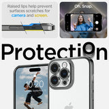 Spigen iPhone 14 Pro Skal Optik Crystal Chrome Gray
