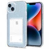 Spigen iPhone 14 Skal Crystal Slot Glitter Crystal Quartz