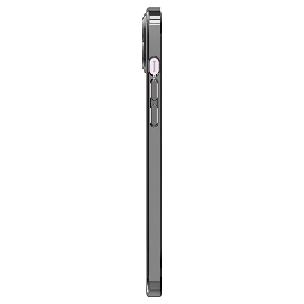 Spigen iPhone 14 Skal Optik Crystal Chrome Gray