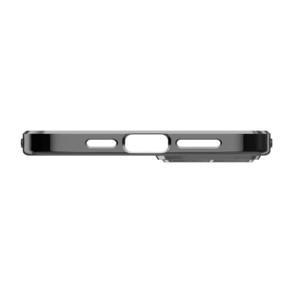 Spigen iPhone 14 Skal Optik Crystal Chrome Gray