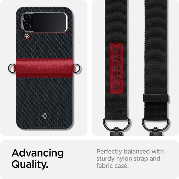Spigen Samsung Galaxy Z Flip 4 Skal Compoty Ladybug