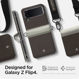 Spigen Samsung Galaxy Z Flip 4 Skal Compoty Tan