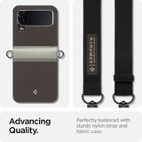 Spigen Samsung Galaxy Z Flip 4 Skal Compoty Tan