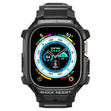 Spigen Apple Watch Ultra Skal och Armband Rugged Armor Pro Svart
