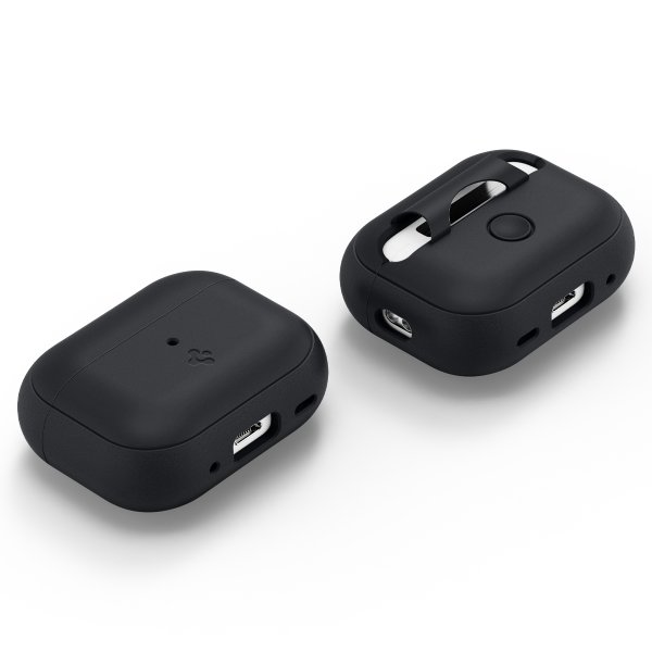Spigen AirPods Pro 2 Skal Silicone Fit Svart