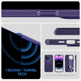 Spigen iPhone 14 Pro Max Skal Liquid Air Deep Purple