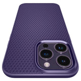 Spigen iPhone 14 Pro Skal Liquid Air Deep Purple