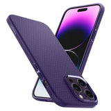 Spigen iPhone 14 Pro Skal Liquid Air Deep Purple