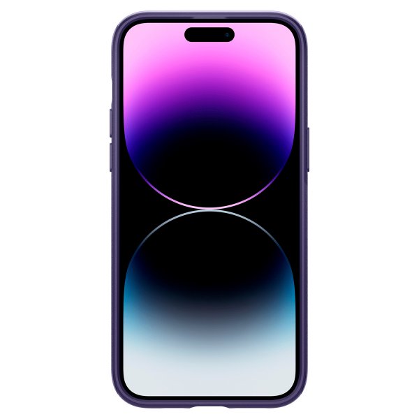 Spigen iPhone 14 Pro Max Skal Mag Armor MagFit Deep Purple