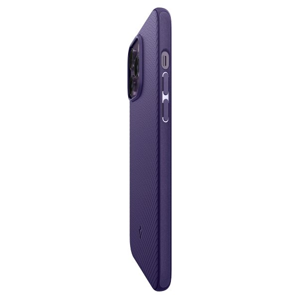 Spigen iPhone 14 Pro Max Skal Mag Armor MagFit Deep Purple