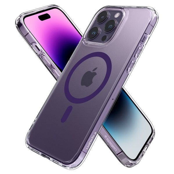 Spigen iPhone 14 Pro Skal Ultra Hybrid MagFit Deep Purple