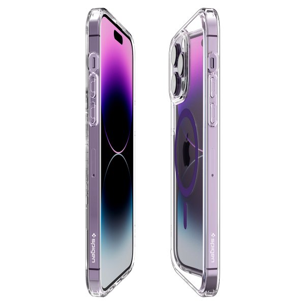 Spigen iPhone 14 Pro Skal Ultra Hybrid MagFit Deep Purple