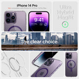 Spigen iPhone 14 Pro Skal Ultra Hybrid MagFit Deep Purple