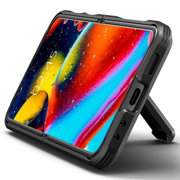 Spigen Samsung Galaxy Z Flip 5 Skal Tough Armor Pro Svart