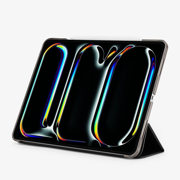 Spigen iPad Pro 11 (M4/M5) Fodral Smart Fold Svart