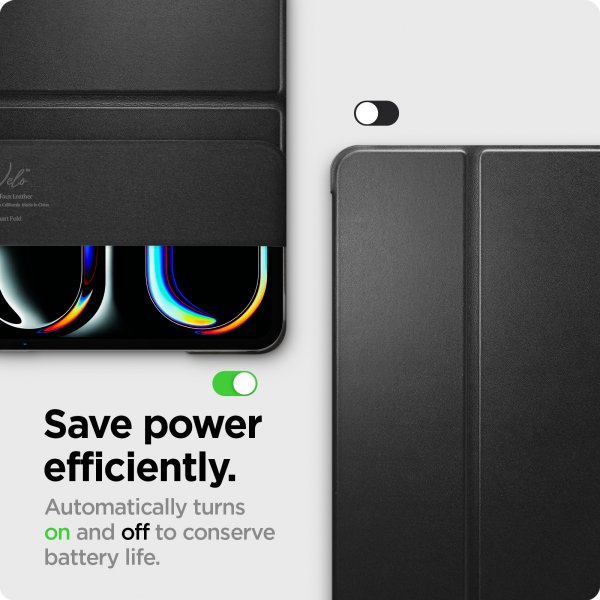 Spigen iPad Pro 11 (M4/M5) Fodral Smart Fold Svart