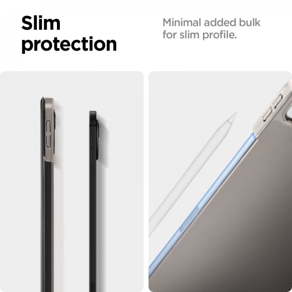 Spigen iPad Pro 11 (M4/M5) Fodral Smart Fold Svart