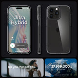 Spigen iPhone 15 Pro Skal Ultra Hybrid Space Crystal