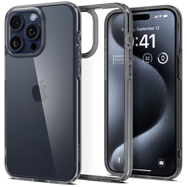 Spigen iPhone 15 Pro Skal Ultra Hybrid Space Crystal