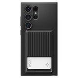 Spigen Samsung Galaxy S24 Ultra Skal Liquid Slot Matte Black