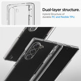 Spigen Samsung Galaxy Z Fold 6 Skal Ultra Hybrid Pro Crystal Clear