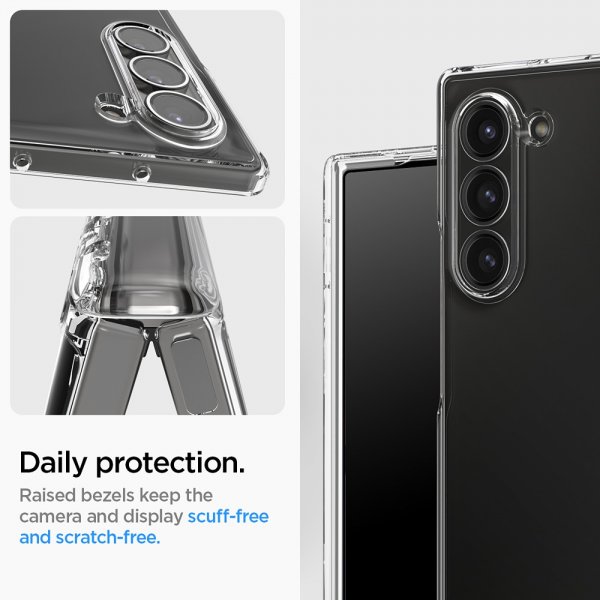 Spigen Samsung Galaxy Z Fold 6 Skal Ultra Hybrid Pro Crystal Clear