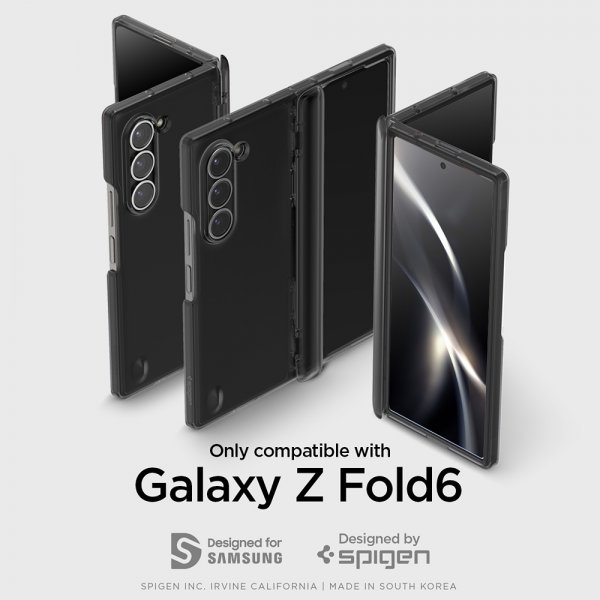 Spigen Samsung Galaxy Z Fold 6 Skal Ultra Hybrid Pro Frost Gray