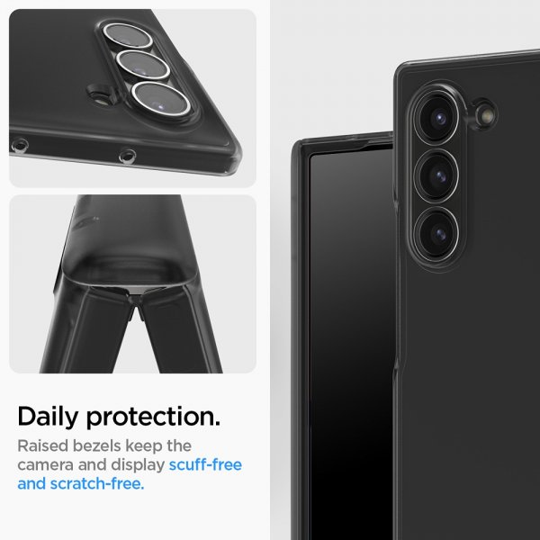 Spigen Samsung Galaxy Z Fold 6 Skal Ultra Hybrid Pro Frost Gray