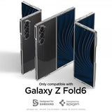 Spigen Samsung Galaxy Z Fold 6 Skal Air Skin Crystal Clear