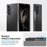 Spigen Samsung Galaxy Z Fold 6 Skal Air Skin Aramid Svart