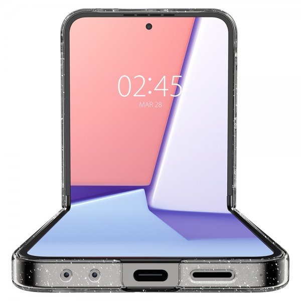Spigen Samsung Galaxy Z Flip 6/Flip 7 FE Skal Air Skin Glitter Crystal Quartz