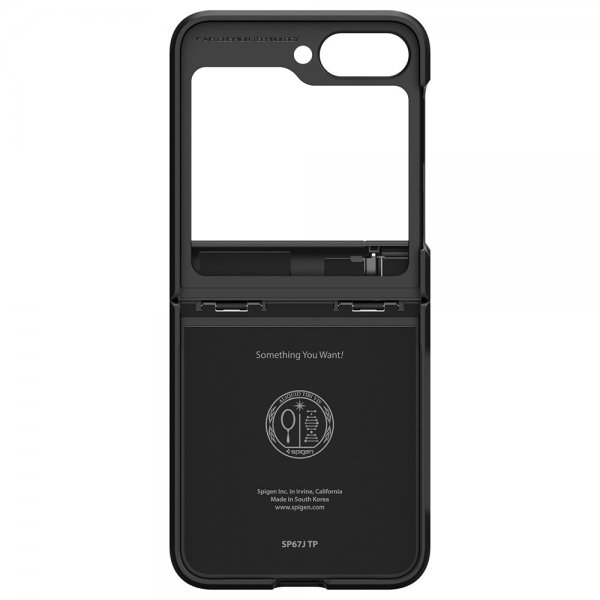 Spigen Samsung Galaxy Z Flip 6/Flip 7 FE Skal Tough Armor Pro Svart